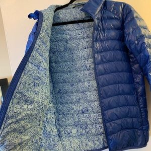 Keith Haring x Uniqlo Puffer Jacket Blue